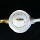 Coffee service in white and gold porcelain Limoges France