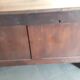 1900 chest of drawers with canted sides, walnut and period walnut veneer, restored