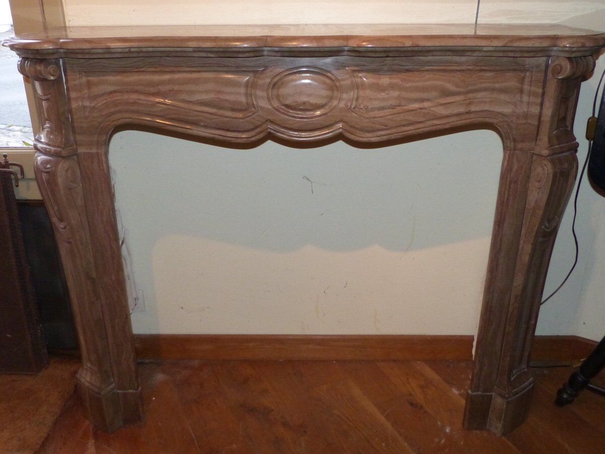 Fireplace Louis XV Marble