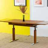 Vintage teak coffee table 118 cm