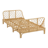 Rattan bed