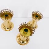 3 Hans-Agne Jakobsson L159 candlesticks - 1960