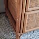 Commode en rotin vintage circa  années 70