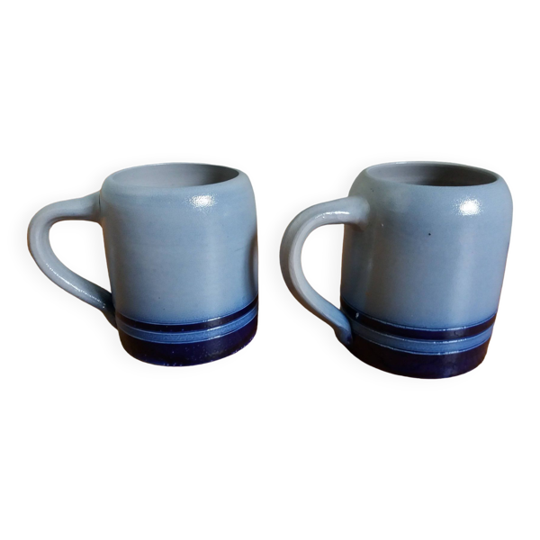 Mugs tasses chopes en grès d’Alsace