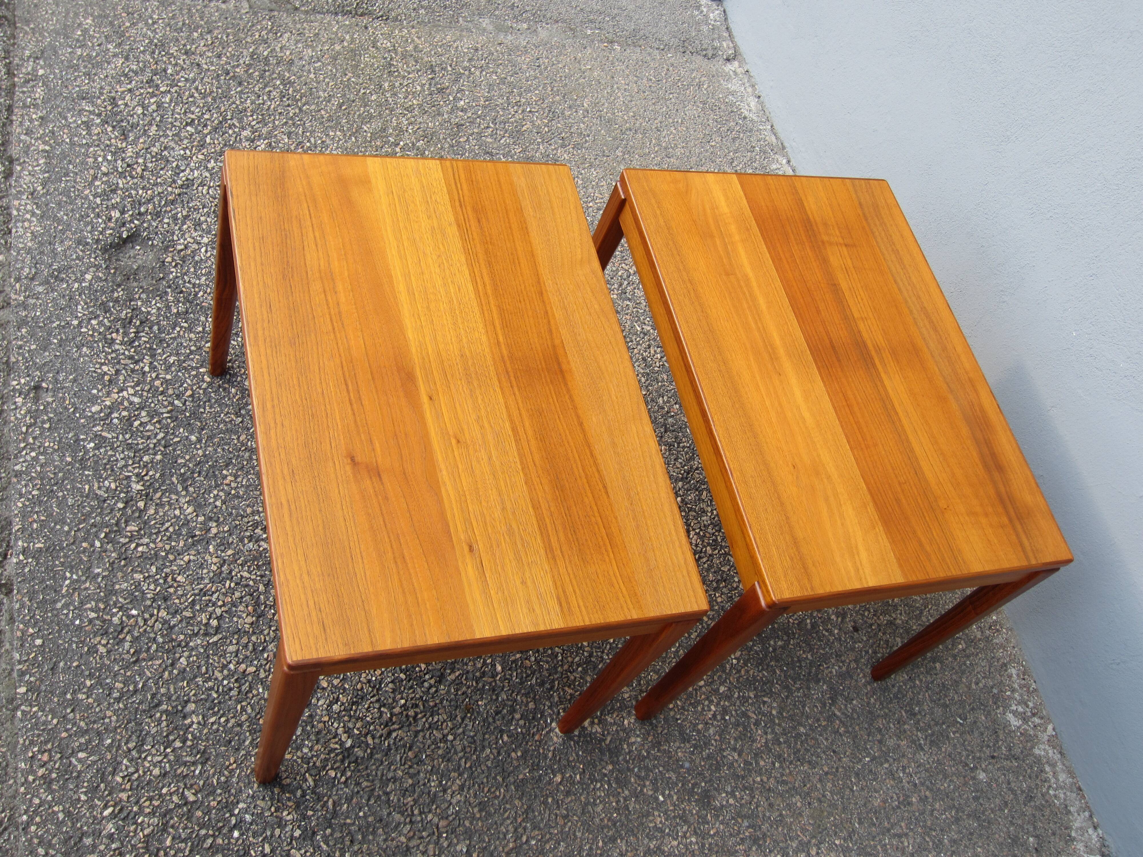 Scandinavian teak coffee table