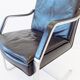Fauteuil en cuir noir Knoll Art Collection par Rudolf B. Glatzel
