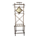 Art Deco, coat rack with bamboo mirror, diamond shape, around 1930.