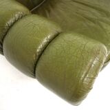 Vintage leather sofa, Sweden, 1990s