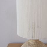Vintage travertine lamp