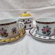 Tea & coffee set porcelain Solafrance Paris 5 pieces