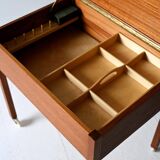 Scandinavian 1950s teak cabinet with compartments