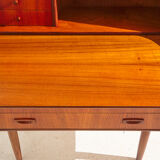 Restored teak bureau desk