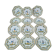 Lot de 12 petites assiettes anciennes Alfred Renoleau, décors différents