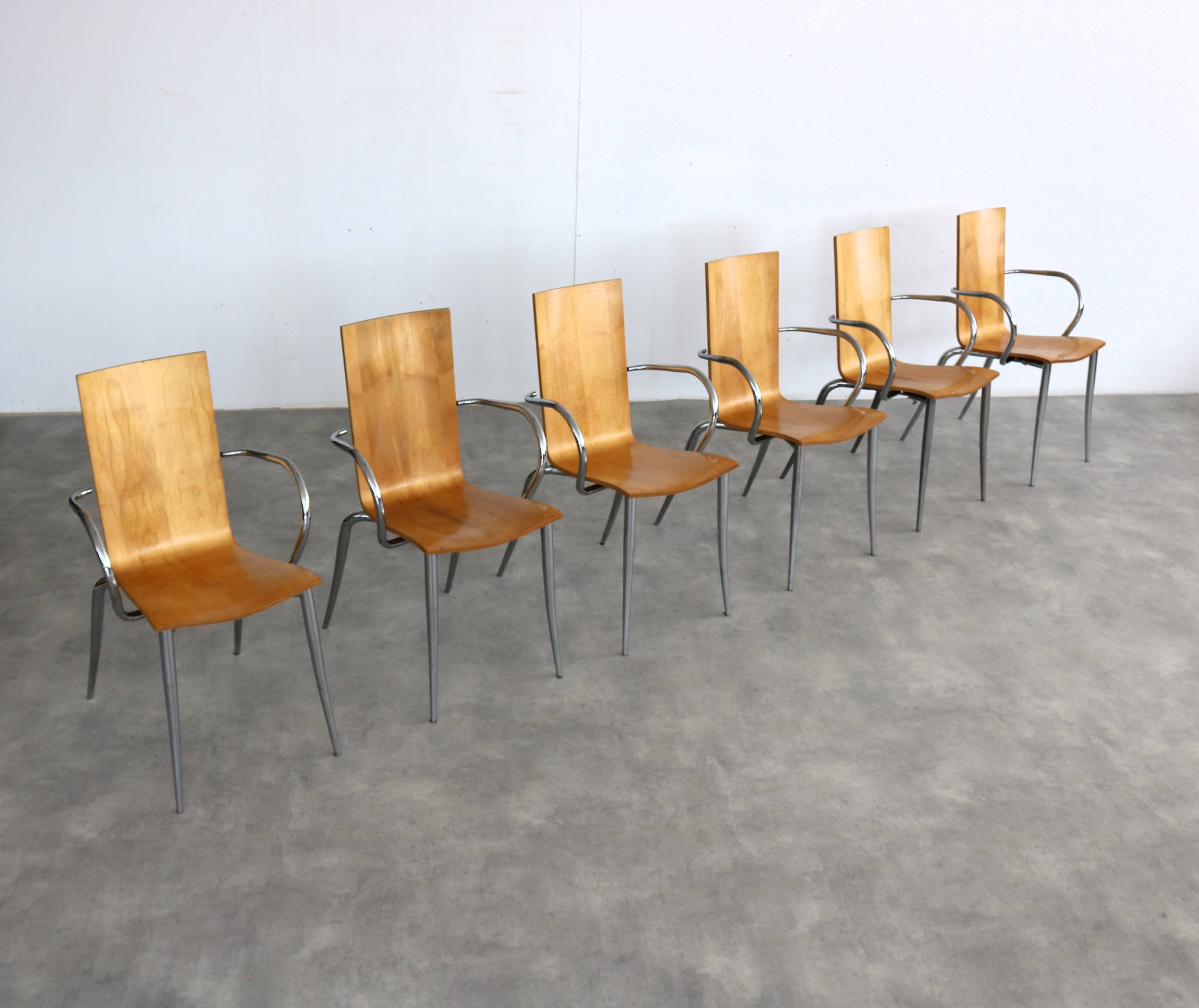 3 chaises vintage | Philippe Starck | Olly Tango