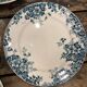 Lot of 6 plates in Terre de Fer Saint Amand - Marie-Louise model hamage