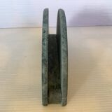 Green veined marble mail holder