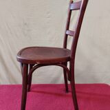 Vintage wooden bistro chair