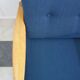 Walter knoll relax armchair 1960s in blue fabric
