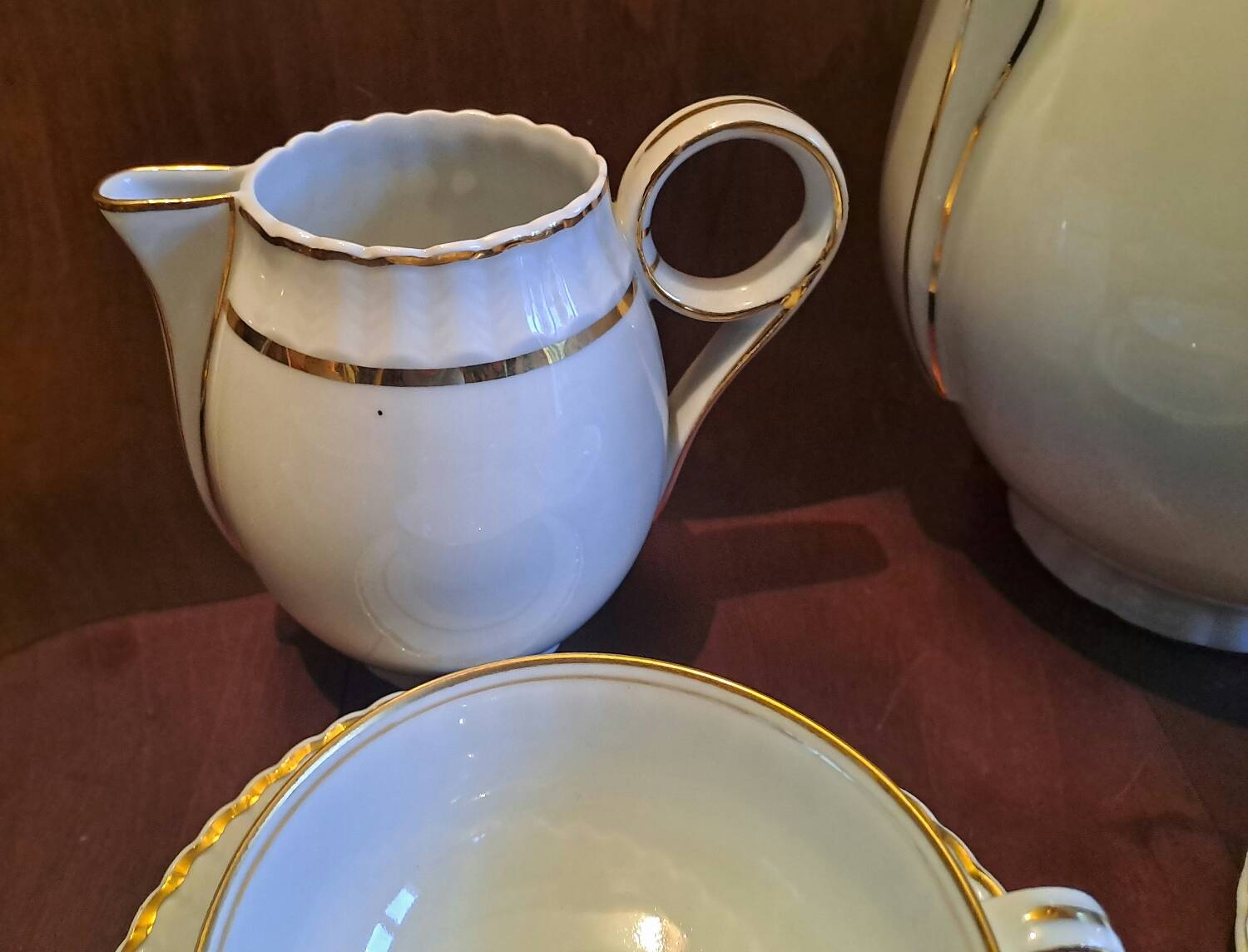 Bernardaud Limoges porcelain tea set