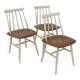 Set of 3 Scandinavian "Fanett" chairs by Ilmari Tapiovaara, Sweden, 1960