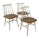 Set of 3 Scandinavian "Fanett" chairs by Ilmari Tapiovaara, Sweden, 1960