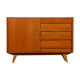 Vintage oak storage by Jiri Jiroutek, model U-458, 1960