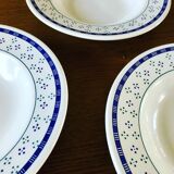 Set of 3 deep plates