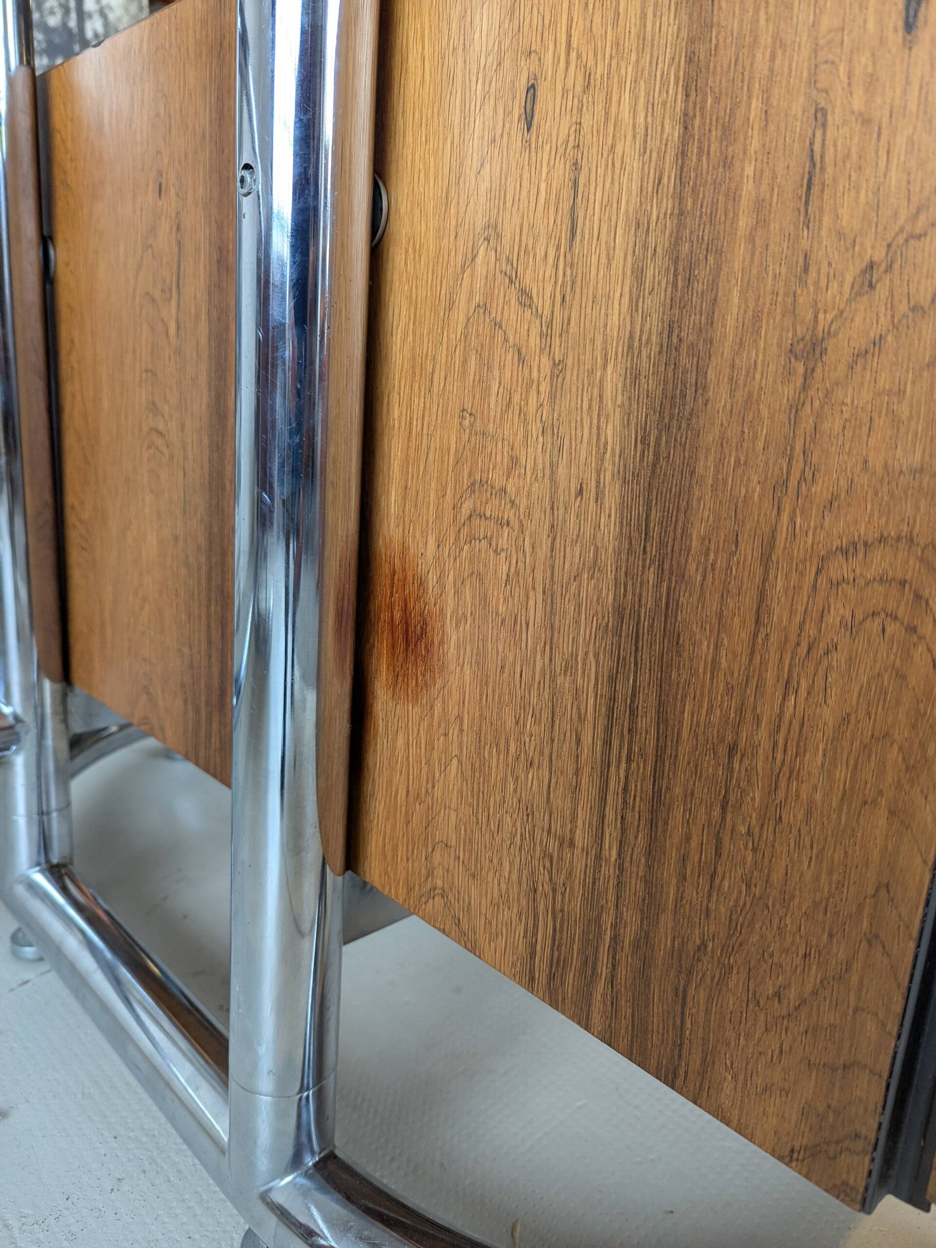 Rio rosewood executive desk, 1970s.