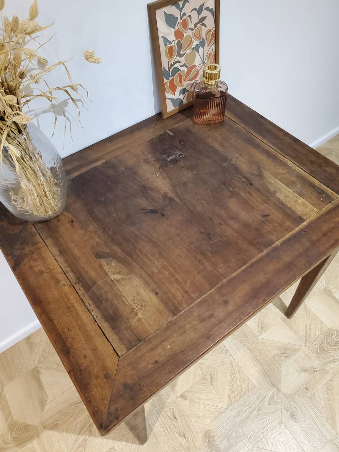 Small wooden table