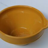 Lot of two sandstone bowls of Digoin 3l and 1.6l