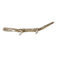Stylized brass crocodile