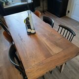 Table de ferme en noyer 200x80 8 pers.