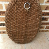 Oval rope mirror