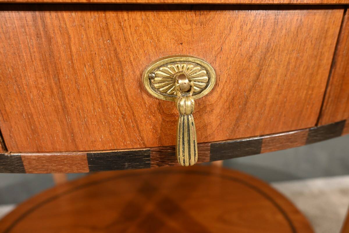 Mahogany and Rosewood Gueridon Table, Art Deco – 1930
