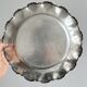 Shiny antique metal plate