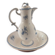Bathroom faience. Moustier. signed.