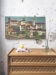 Huile sur bois « ville » Bernier