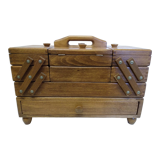 Vintage sewing basket