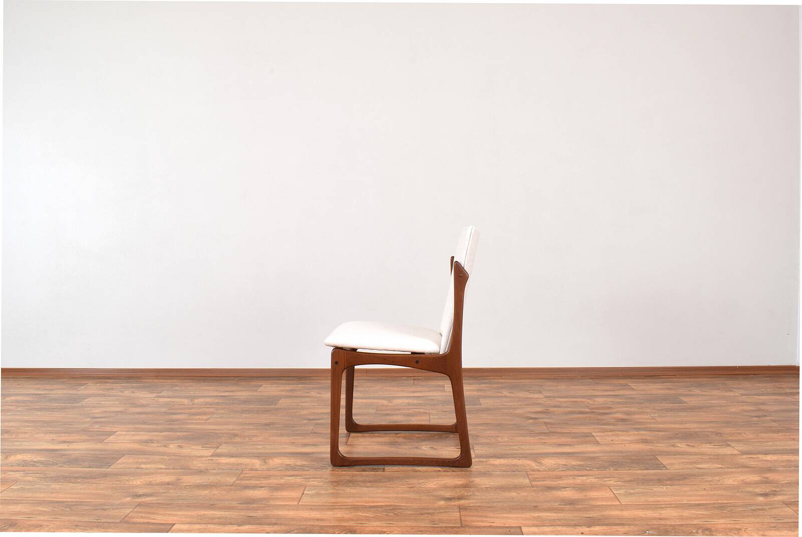 Chaises de salle à manger en teck danois du milieu du siècle de Vamdrup, années 1960, lot de 4