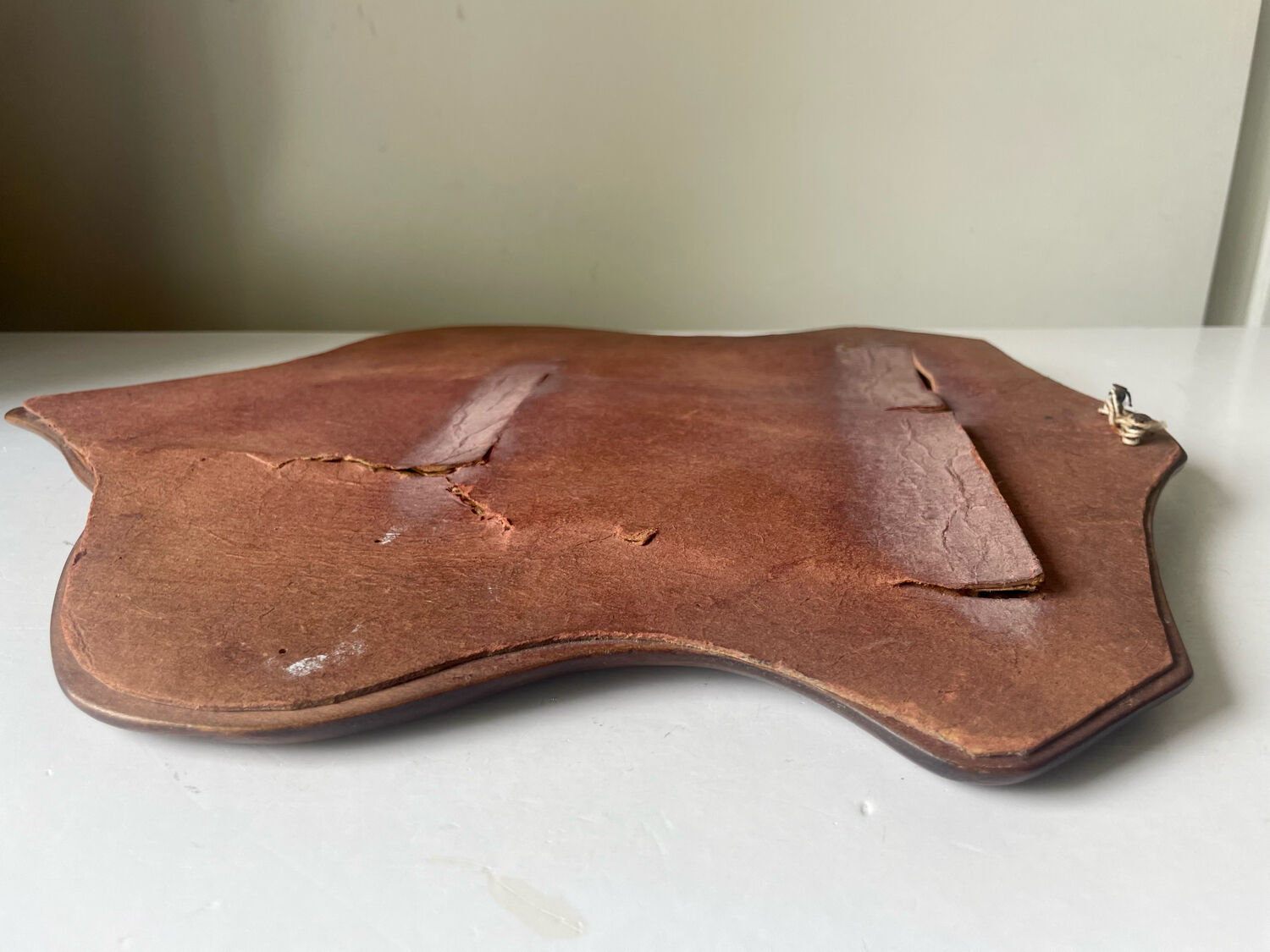 Art nouveau mahogany picture frame