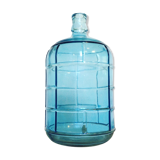 Blue glass canister