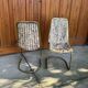 Italian dining chairs by Gastone Rinaldi, 1970s, set of 2