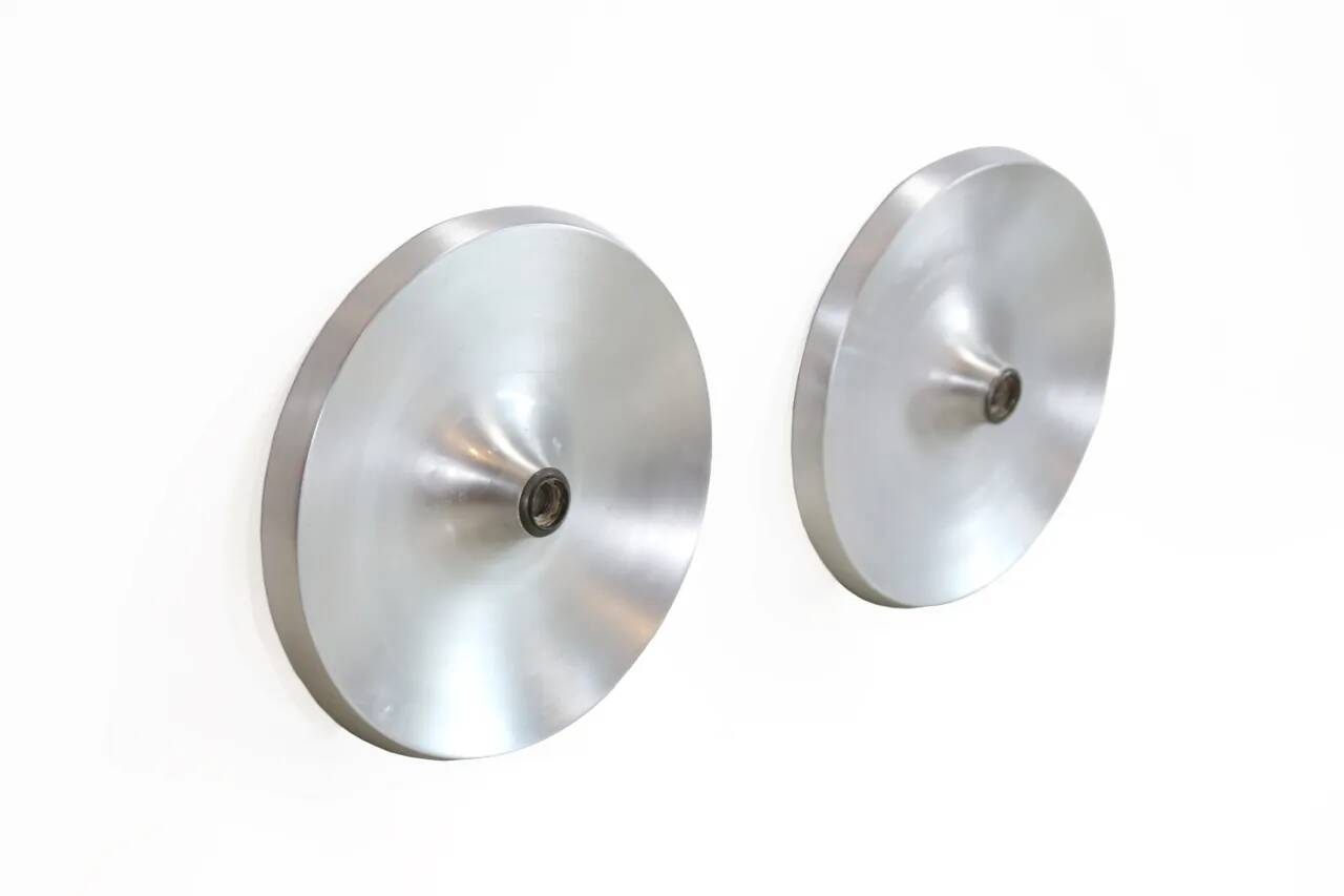 Chrome Wall lamp by Honsel Leuchten selected by Charlotte Perriand