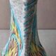 Old zoomorphic vase with fish decoration, by A. Borty, from Vallauris