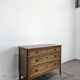 Commode de style Louis XVI en acajou