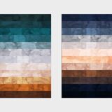 2 expressionist art prints