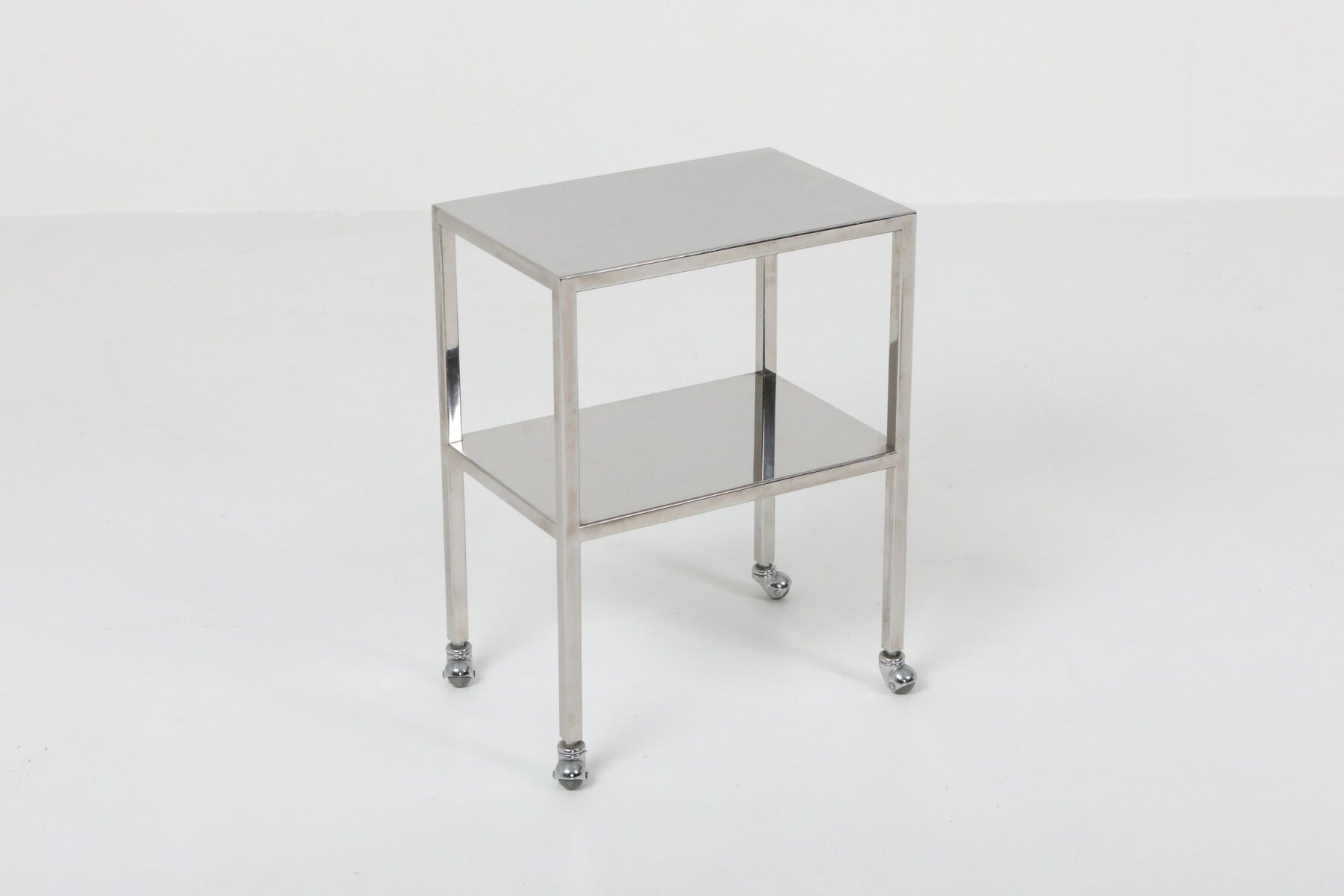 Philippe Starck's chrome industrial trolley - 1990s