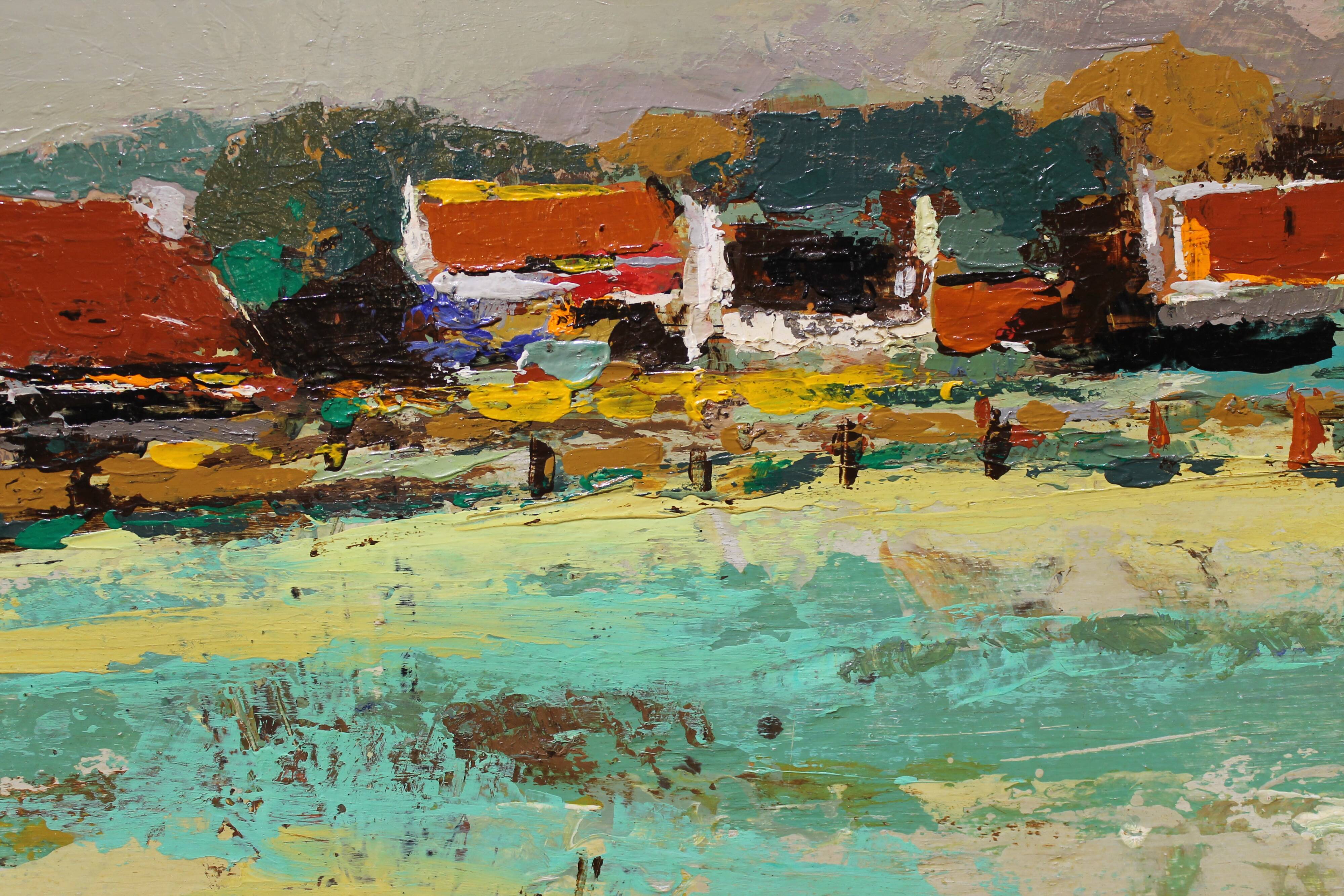 Landscape painting by Jos Fred Smith