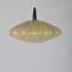 Vintage cocoon pendant lamp in UFO shape, 1960s