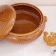 Vintage vegetable soup factory Gien amber